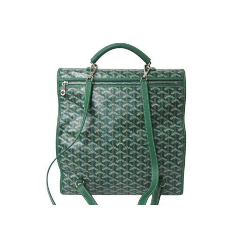 GOYARD Saint Leger Backpack Goyardine canvas green - Picture 2 of 8